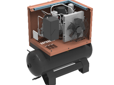 2.2-7.5kW DE系列螺桿空壓機
